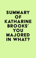 Summary_of_Katharine_Brooks_s_You_Majored_in_What_