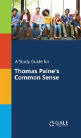 A_Study_Guide_For_Thomas_Paine_s_Common_Sense