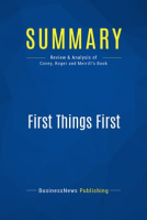 Summary__First_Things_First